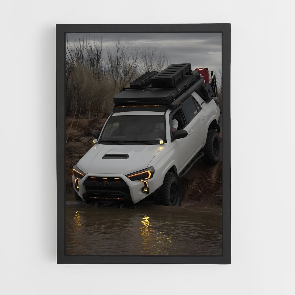 Poster élégant de coureur TRD Pro – affiche Toyota (vue 2)